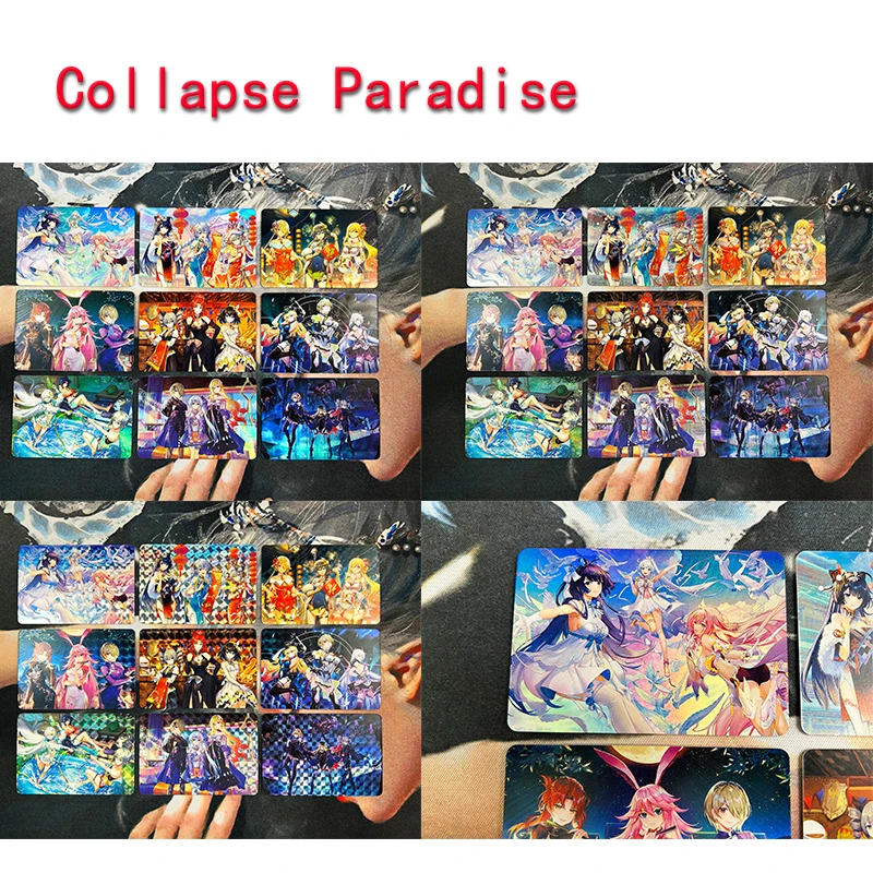 

Goddess Story Collapse Yae Sakura Raiden Mei Seele Vollerei Homemade Diy Flash Cards New Game Collection Birthday Christmas Gift