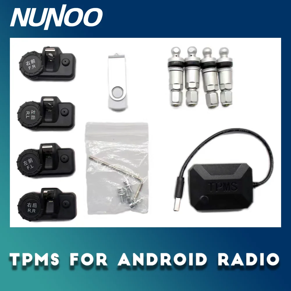 

Система контроля давления в шинах Nunoo, USB, Android, 4 датчика