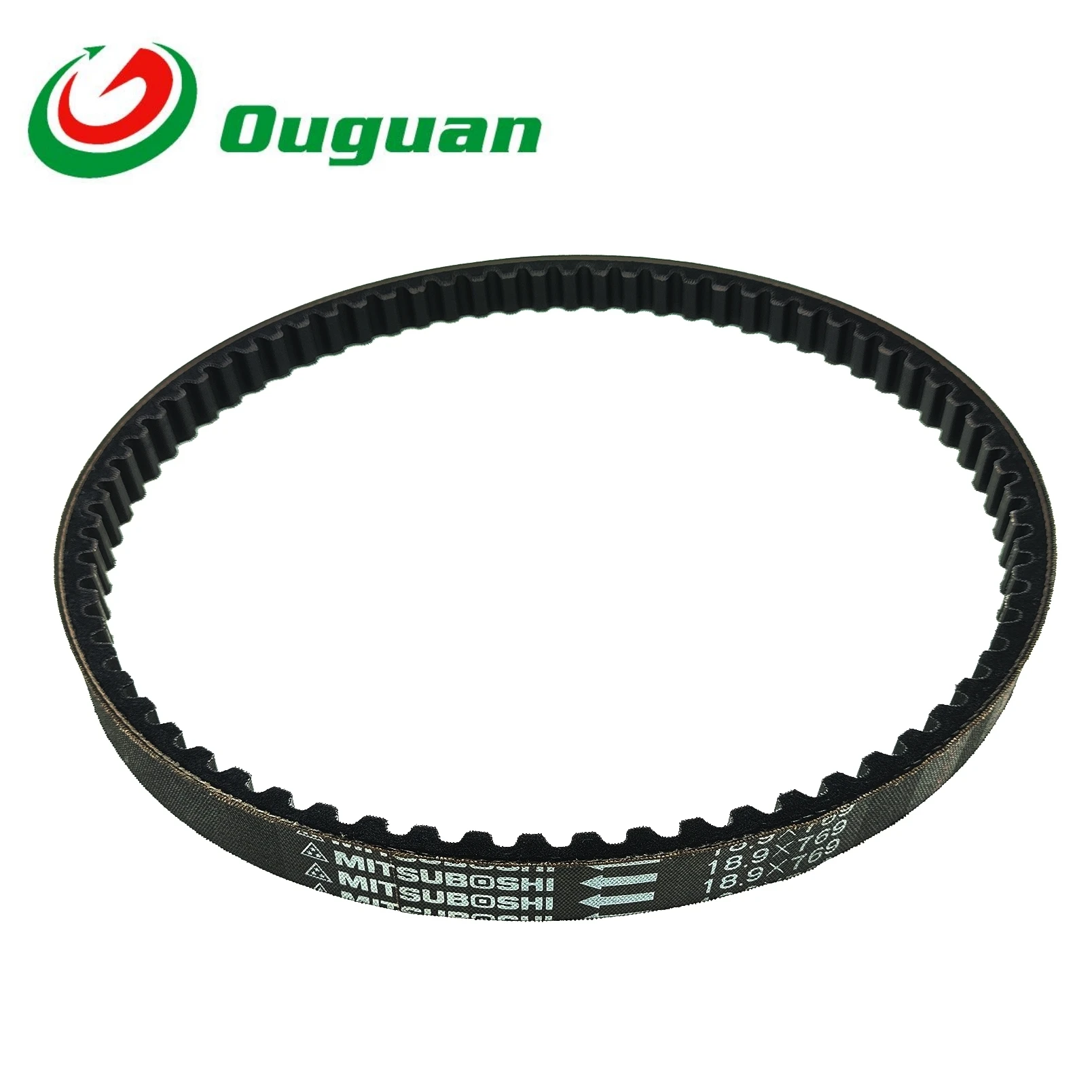 Ремень приводной (приводной ремень) ouguan 18.9*769 для Haojue Suzuki AN125, HS125T, QS150T, AN150, Neptune 125, HJ125T-7, запчасть для 125cc и 150cc мотоциклов (art.: 3920dbbbab426) - 3920dbbbab426