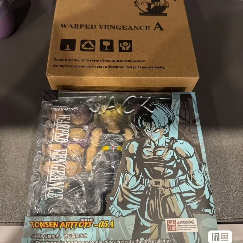 Фото В наличии: Коллекционная подвижная фигурка Dragon Ball Super Tacit Understanding Movable Trantus Super 4 Goku Black Goku – идеальный подарок №3