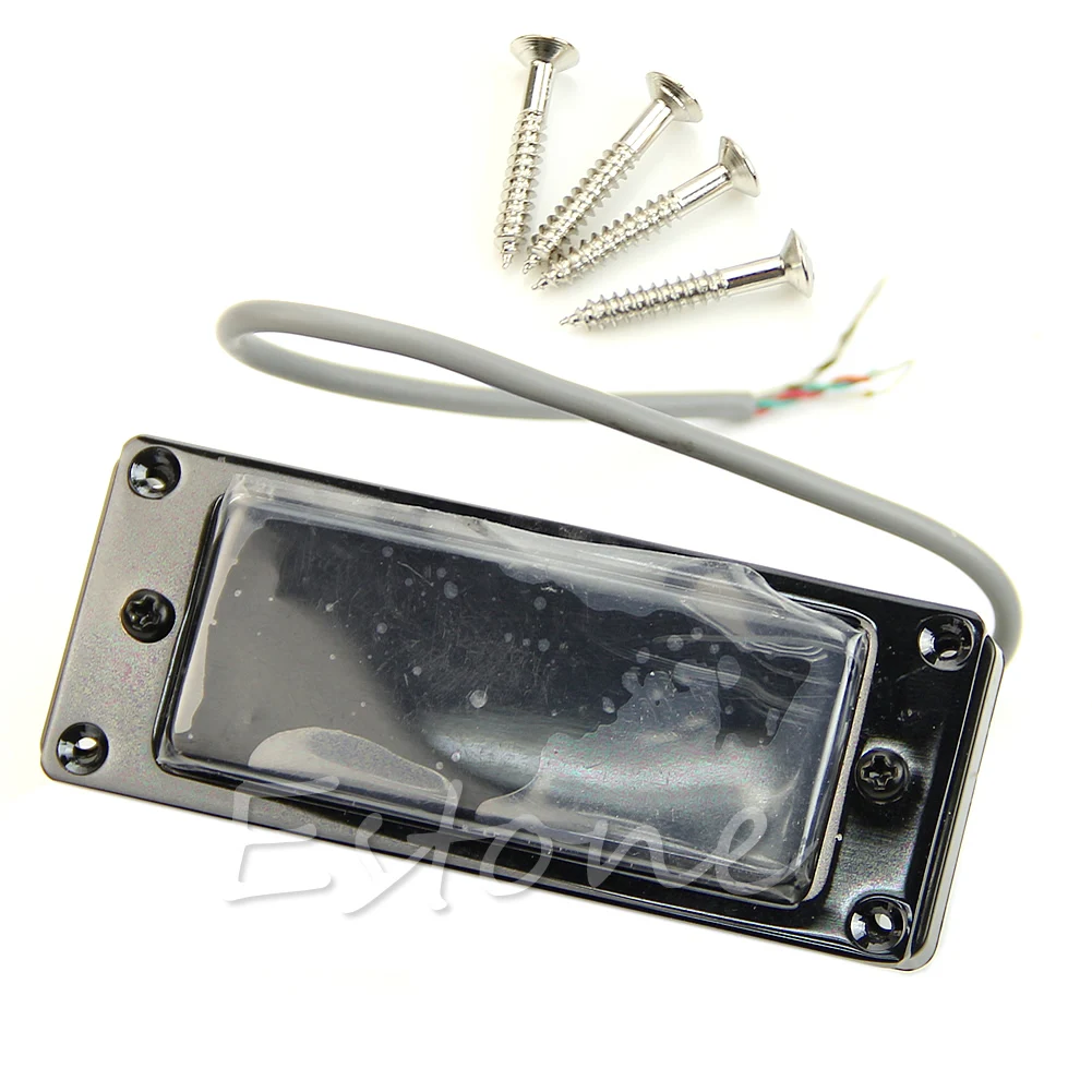 

Hight Quality BK Artec Mini Covered Neck Humbucker Pickup Flat Surround
