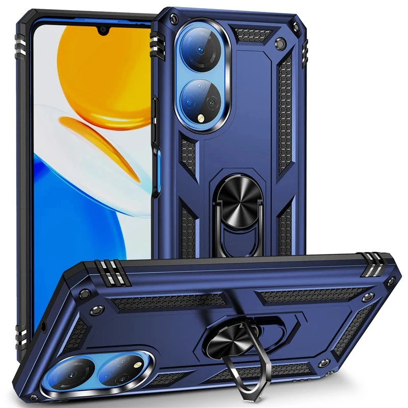 

Shockproof Metal Ring Case For Huawei Nova 9 SE 8 8i 5 Pro 5T 4 Armor Back Cover Phone Case For Huawei Y60 Y9A Bumpers Fundas
