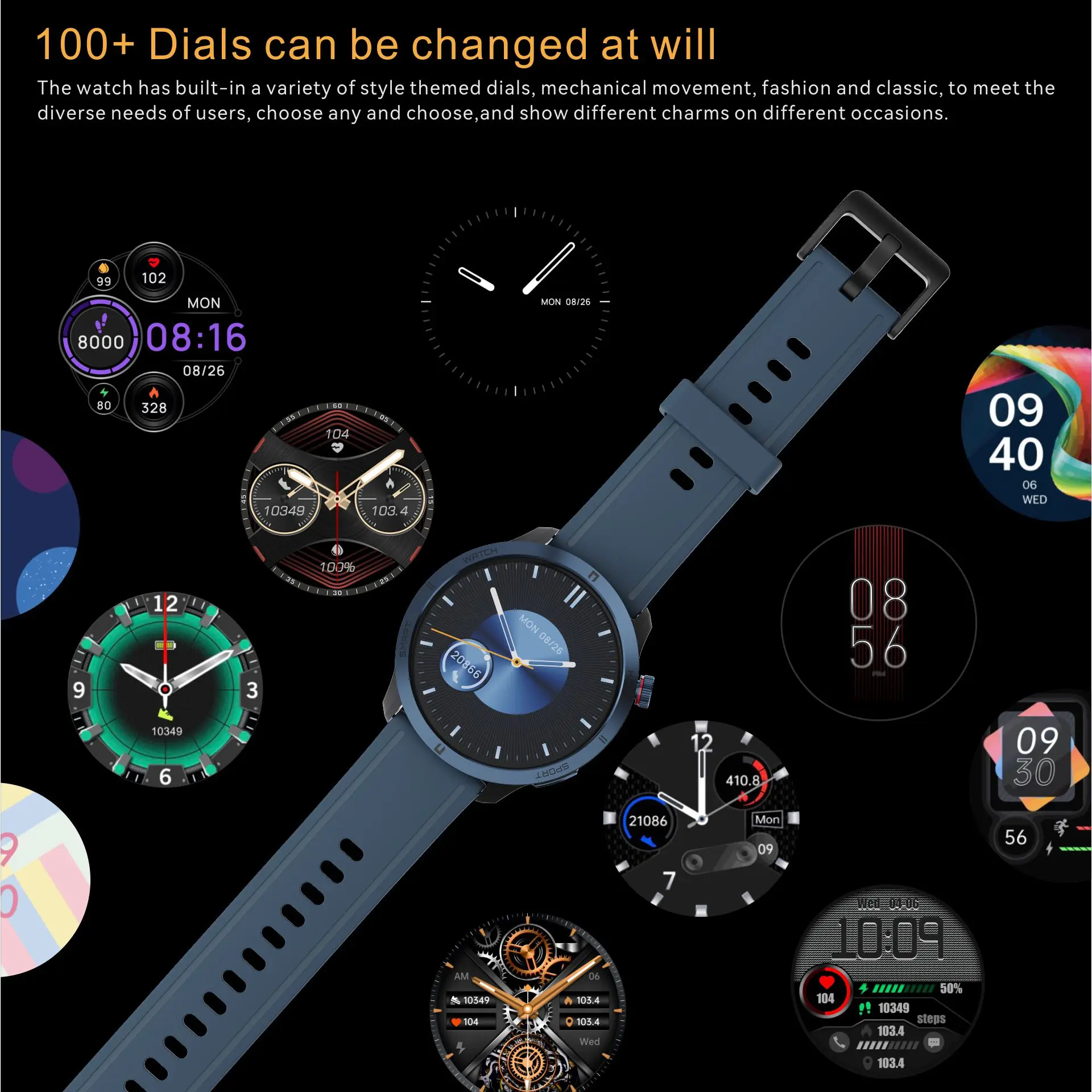 Самый продаваемый товар 2023 Смарт-часы AMOLED новинка с дисплеем часы для женщин