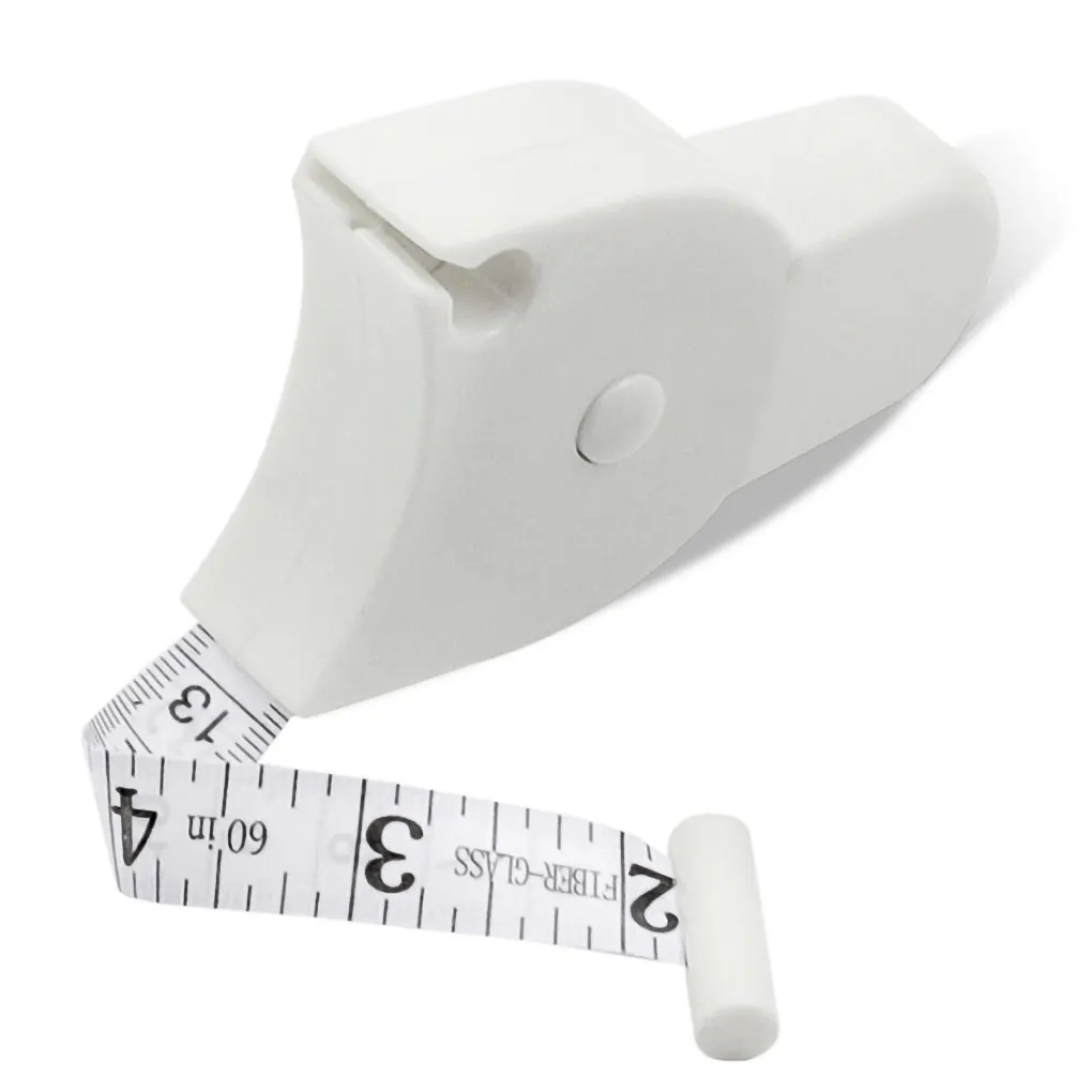 

Self-Tightening Double-Sided Glass Fiber Body Waist Leg Tape Personal Measuring Ruler Kids 60-Inch Tools Black