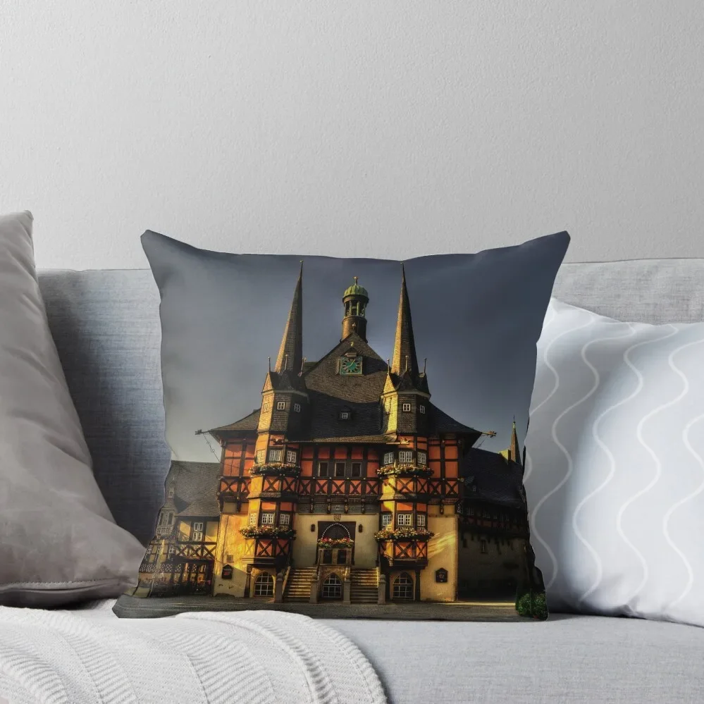 Rathaus of Wernigerode наволочки для диванных подушек Набор наволочек предметы домашнего