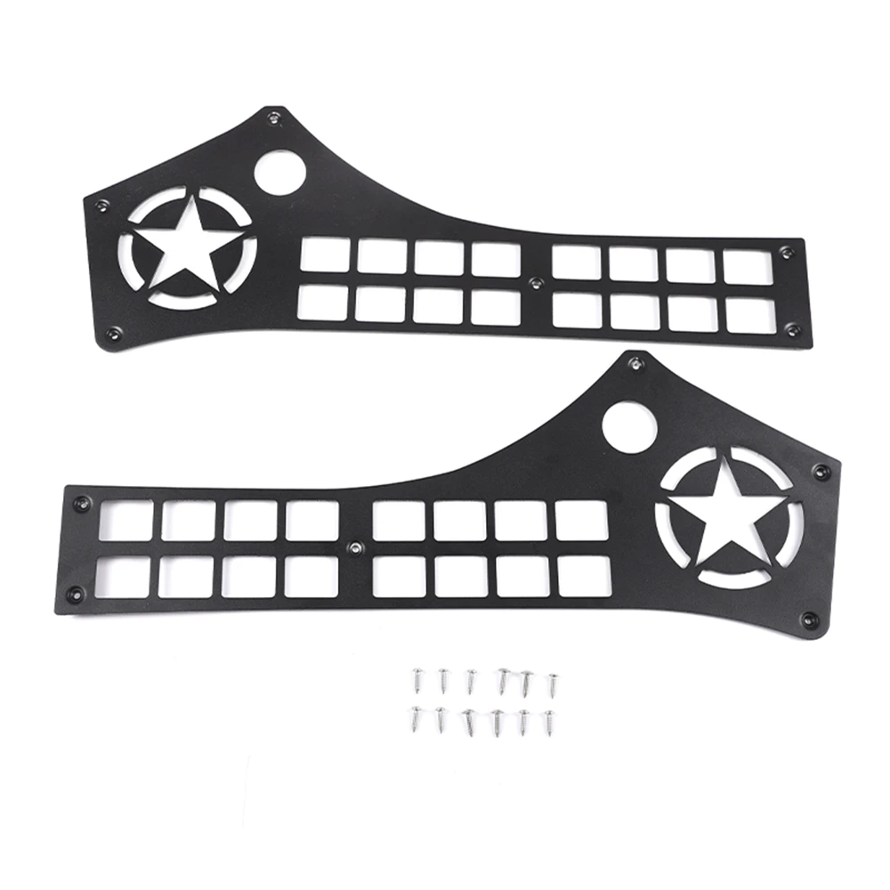 

Car Alloy Center Control Bag Hanging Rack Plate Trim for Toyota Tacoma 2011-2014