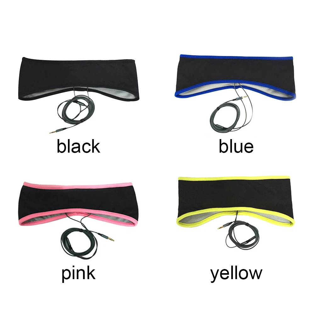 

Wired set Stereo phones Earphone Sleep set Sports band with Mic fone de ouvido