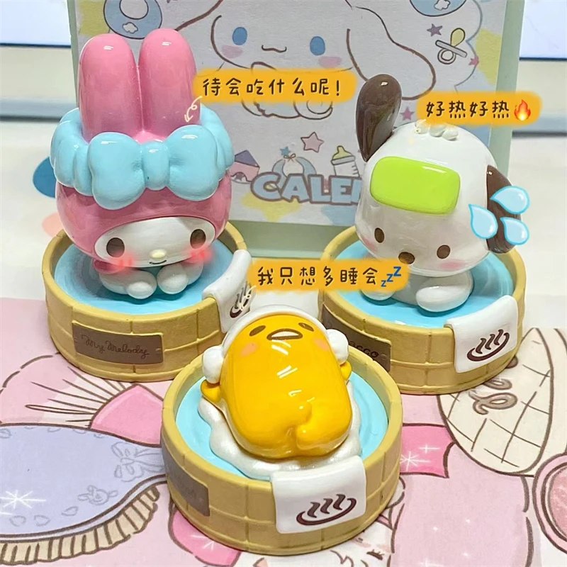 Лидер продаж весенний Pompompurin Kuromi Melody похваacco Cinnamoroll Gudetama TuxedoSam экшн-фигурка куклы