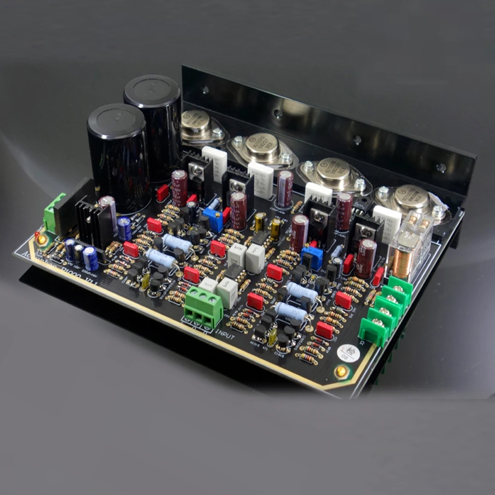

P1000 Amplifier Circuit 200W Amplifier Board Audiophile-Grade Finished Board Reference Golden Voice