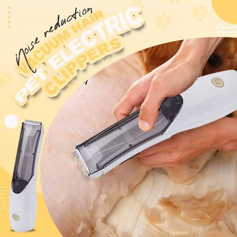 Vacuum Pet Hair Clipper Electric Pet Hair Trimmer Kit Cat Grooming Haircut Cutter Cutting Machine Clipper For Animals