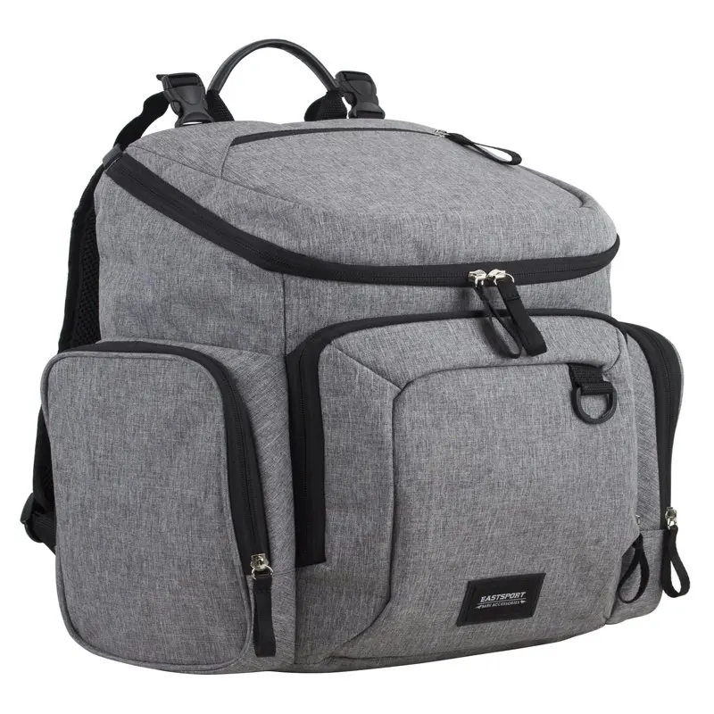 Wooster St. Backpack Diaper Bag with Adjustable Shoulder Straps, Bonus Changing Pad, Stroller Straps and Insulated Zipper Pocket