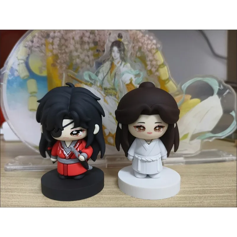 2 шт. аниме Tian Guan Ci Fu Xie Lian Hua Cheng фигурка небесного чиновника благословение ПВХ Solt