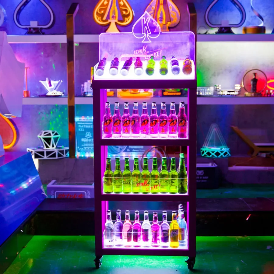 Подсветка светодиодная для винного шкафа современный бар столовая мобильный