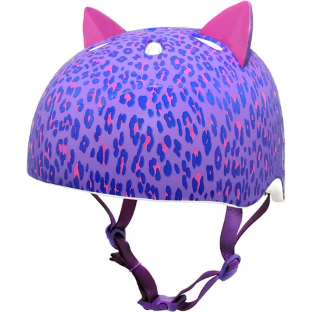 

Leopard Kitty 3D Multisport Helmet,Youth 8+ (54-58cm) cycling helmet