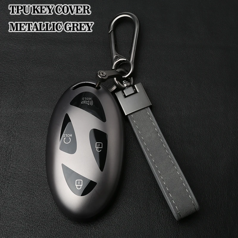 

для Hyundai Ioniq 6 Крышка брелока, ТПУ, Автомобильный чехол для ключей Протектор Брелок Fit Ioniq 6 Grandeur GN7 KON аксессуары