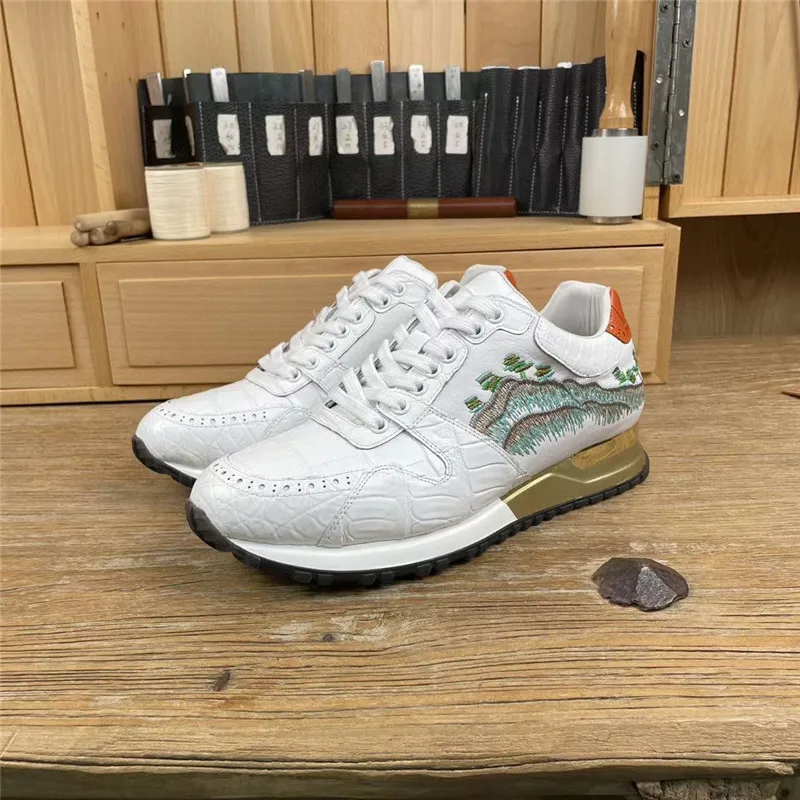 Рисунок 2 - Кроссовки мужские из натуральной крокодиловой кожи