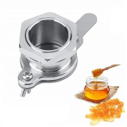 

1pcs Beekeeping Equipment Stainless Steel Honey Gate For Honey Extractor Honey Outlet Valve Of Bee Agriculture Tools Supplies