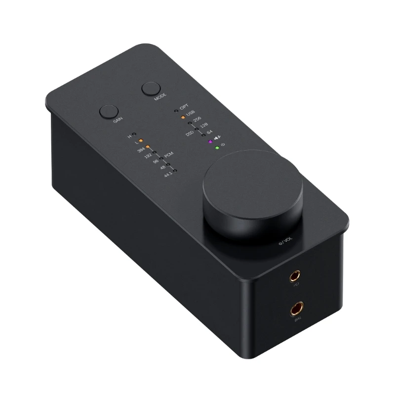 Фото SK02 Настольный USB C до 3,5 мм цифро-аналоговые преобразователи, усилитель для наушников, Прямая поставка №1