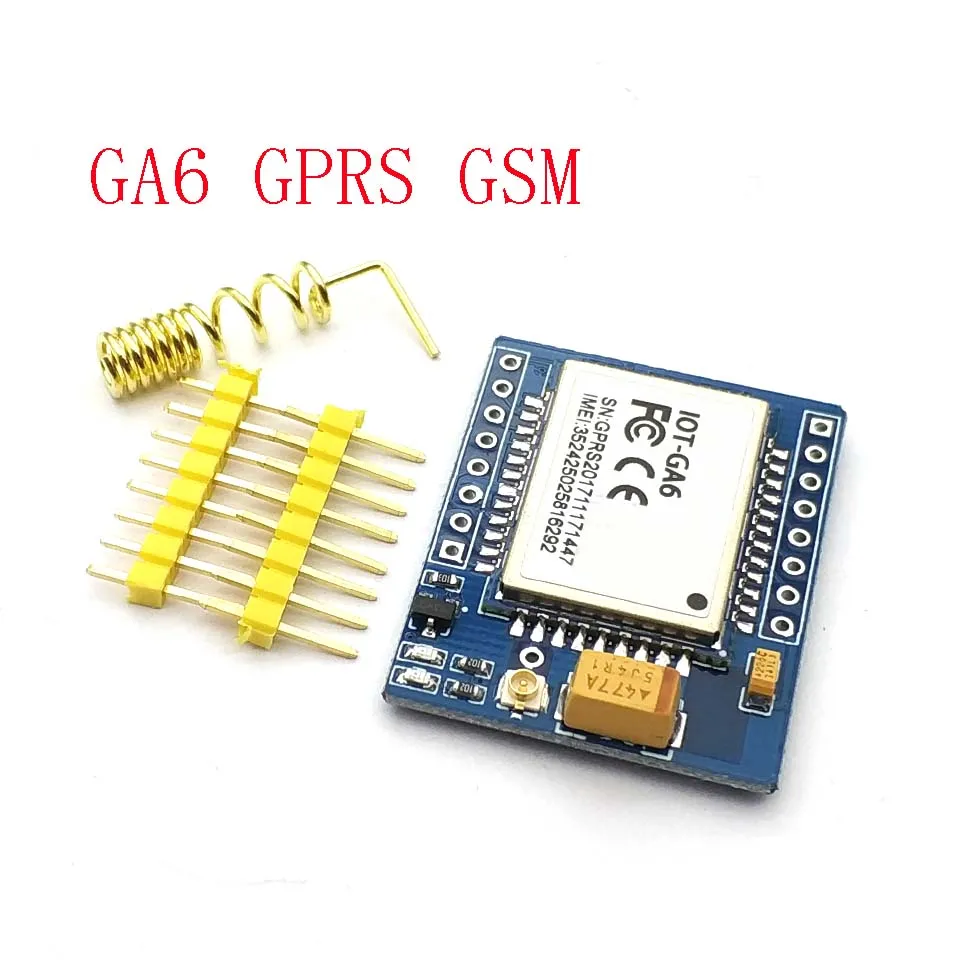 Мини-A6 GA6 GA6-B GPRS комплект GSM беспроводной модуль расширения, антенна, проверенная во всем мире, магазин SIM800L