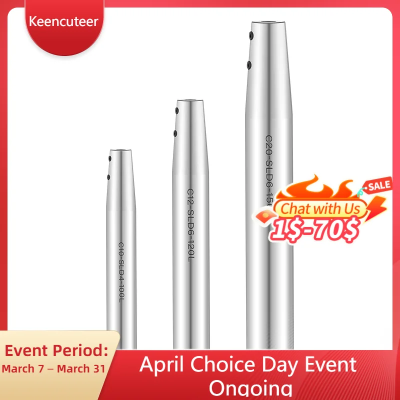 

Удлинительный стержень KEENCUTEER C10 C12 C16 C20-SLD4/5/6/8/10/12 для глубоких отверстий