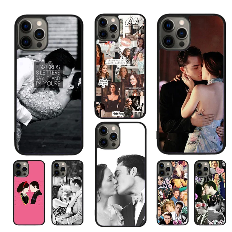 Чехол для телефона с зажимом басом Блэром уолдорфоном Сплетницей чехол iPhone 14 12 13