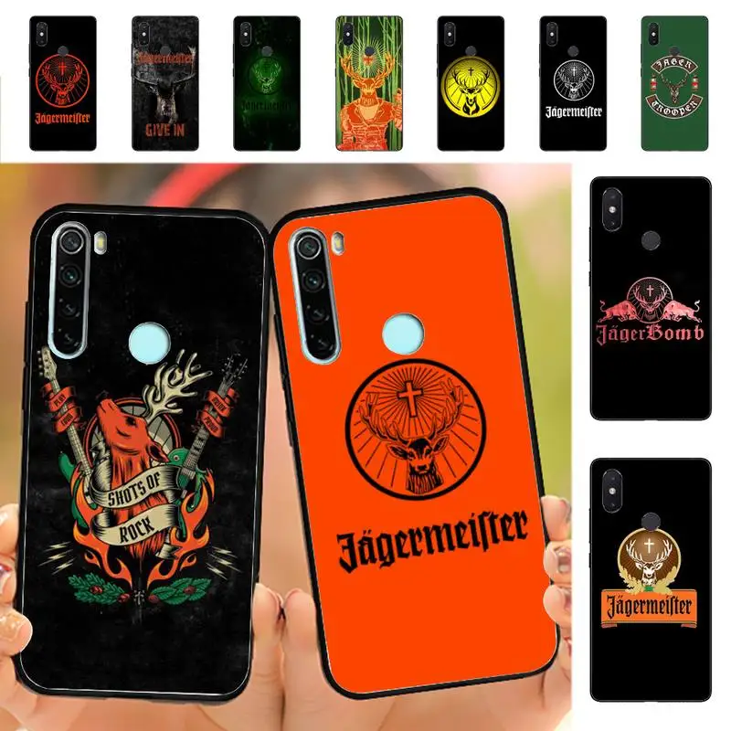 

Jagermeister logo Phone Case for Redmi Note 8 7 9 4 6 pro max T X 5A 3 10 lite pro