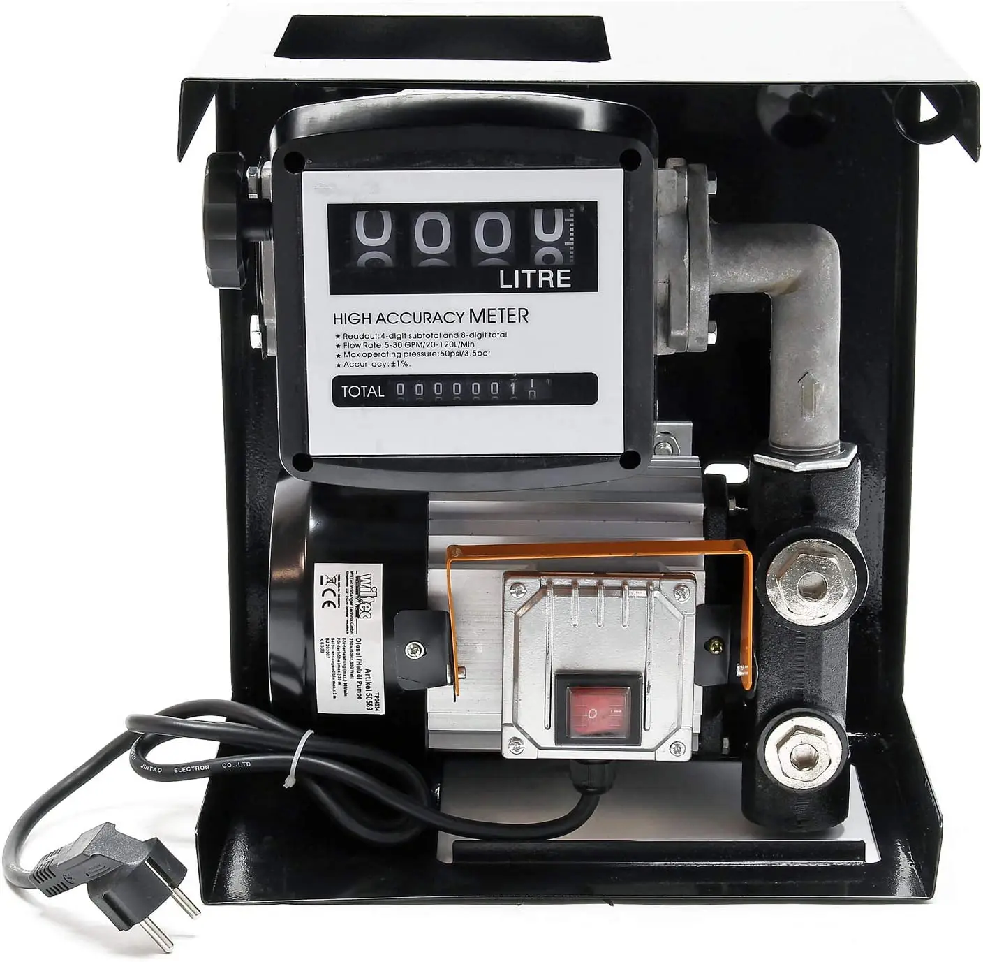 Comlete комплект Электрический самовсасывающий био-топливный масляный дизель 230 В/550