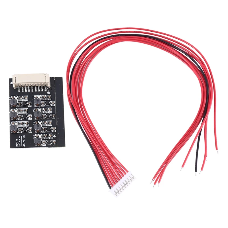 

1 Piece 0.8A Active Balancer 4S 7S 8S 10S 20S Lithium Battery Balancer Energy Transfer Balance Board BMS Equaliz (2S-8S)