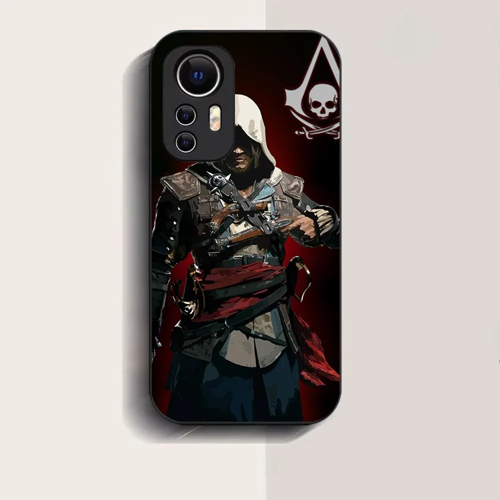 Чехол для телефона A-Assassins Game C-Creed Xiaomi 11 Redmi Note 5G 8T 9A 9 10T Note8Pro 12SUltra черный чехол