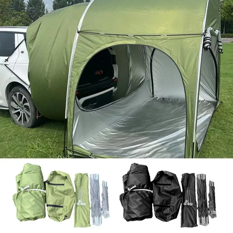 

SUV Car Tent Universal SUV Camping Tent Large Shade Camping Tent 3 Seasons 5-6 Person Multifunctional Suitable For Camping Tent