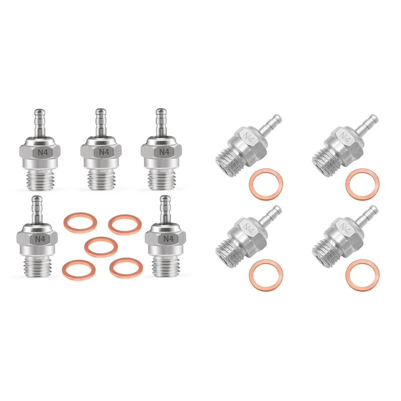 5 шт. свеча накаливания N4 Spark Nitro детали двигателя аксессуары OS для HSP HPI Redcat 1/8 1/10