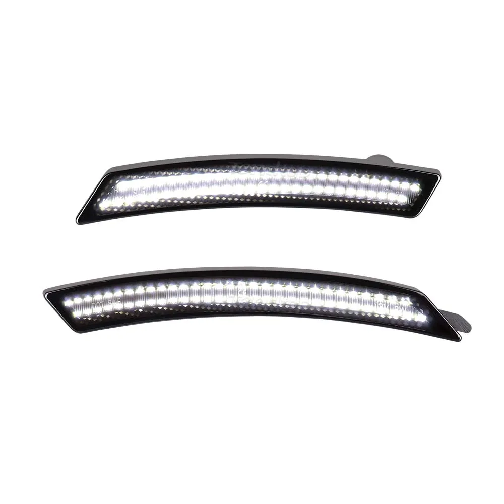 4 шт. дымчатые линзы передний задний бампер светодиодный указатель поворота