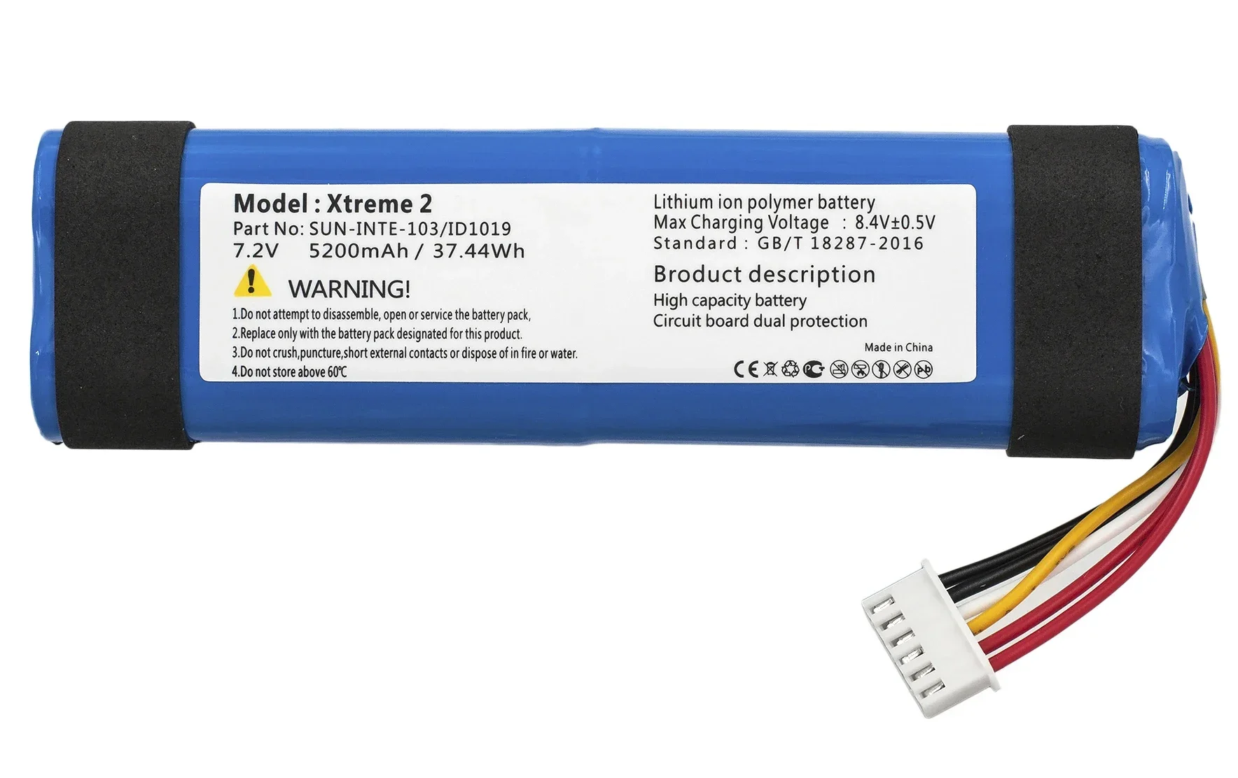 Оригинальный аккумулятор для JBL Charge Flip Pulse Xtreme Boombox 1 2 3 4 5 Для Harman Kardon Go Play Onyx Mini Speaker