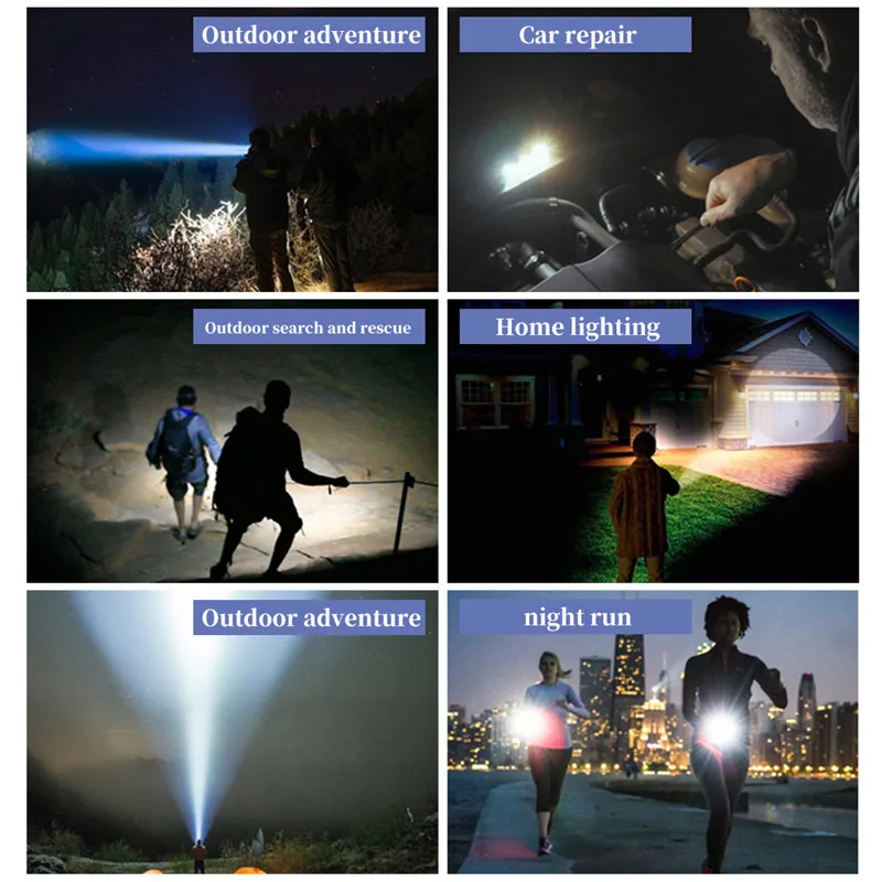 Мини-фонарик лм со встроенным аккумулятором и зарядкой от USB светодиодный