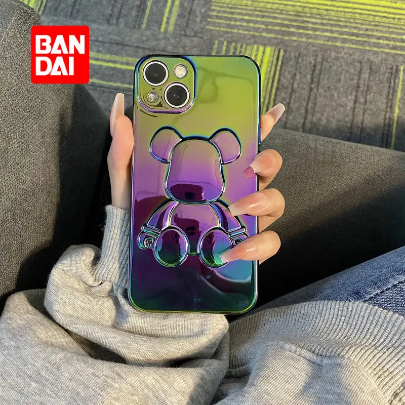 

3D чехол для телефона Bandai для IPhone 13 13Pro 12 12Pro 11 Pro X XS Max XR 7 8 Plus, мультяшный чехол, трендовый полноразмерный мягкий чехол