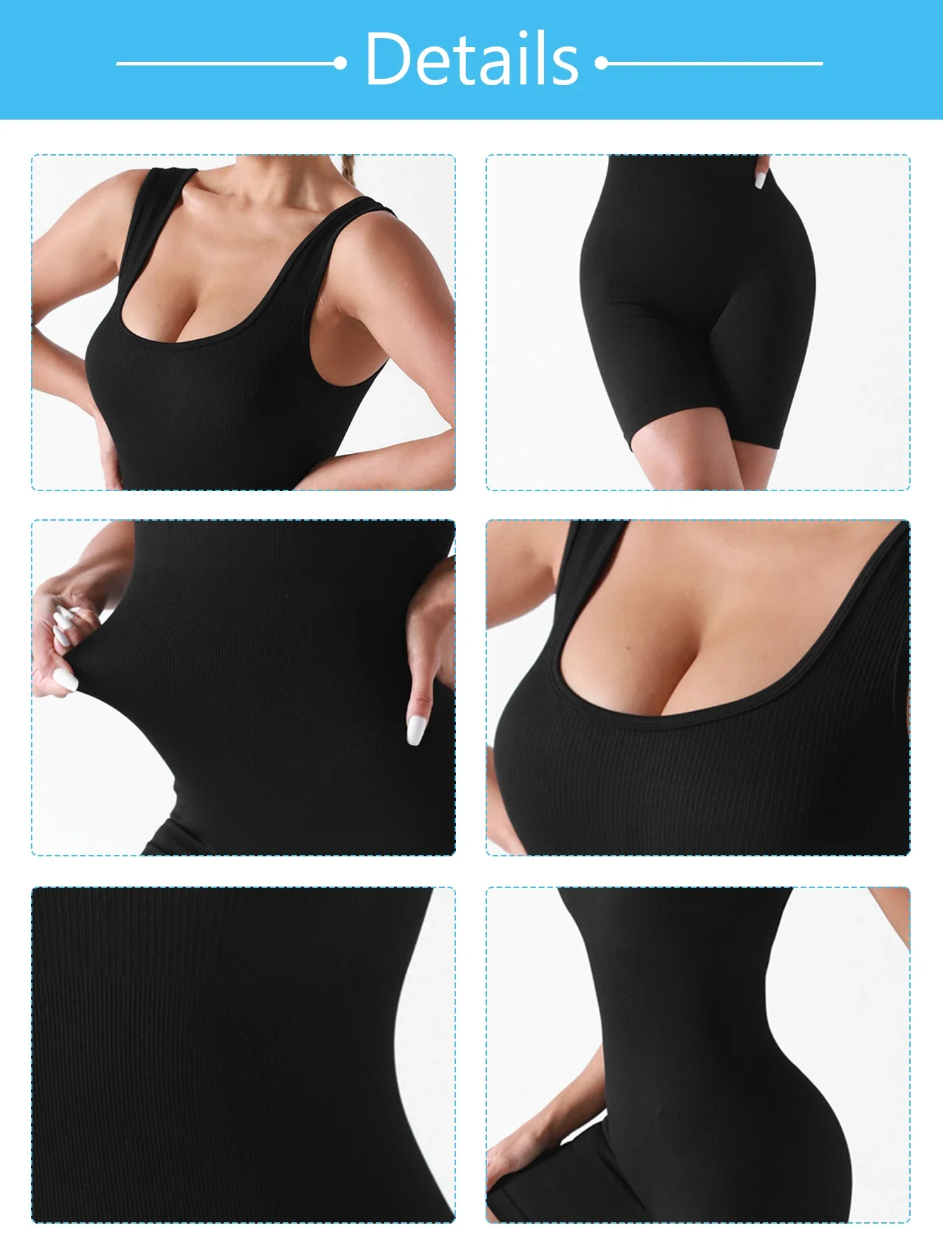 Модный комбинезон с резьбой шорты бесшовная эластичная спортивная одежда для