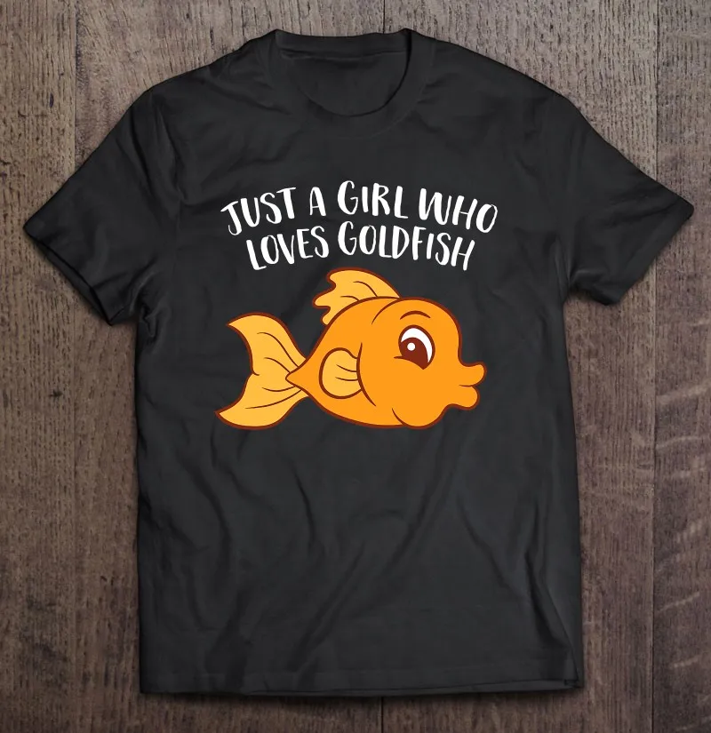 

Футболка Мужская/Женская хлопковая с принтом «золотой рыбки»