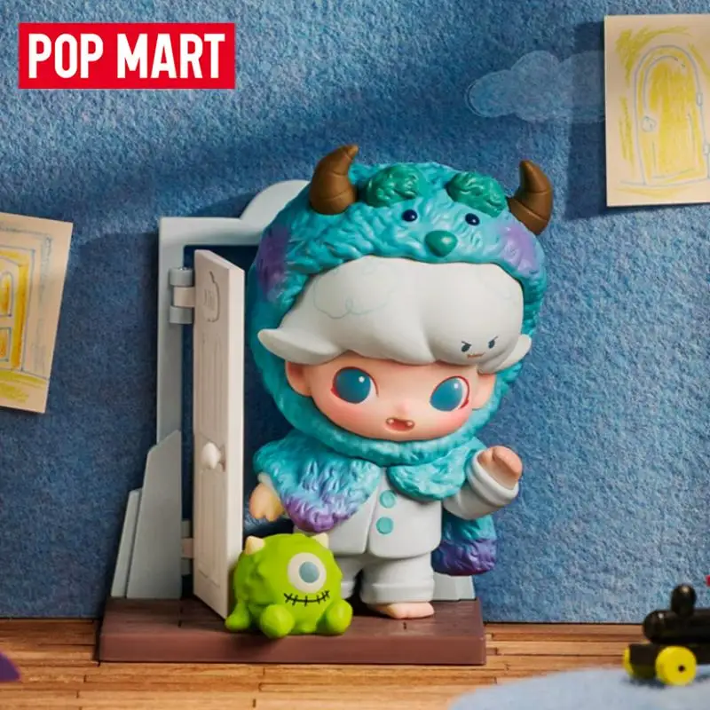 Фото POPMART DIMOO WORLD PIXAR Series: Модная коллекционная фигурка-сюрприз (случайный выбор), аниме-фигурка, игрушка, модель, украшение, кукла №3