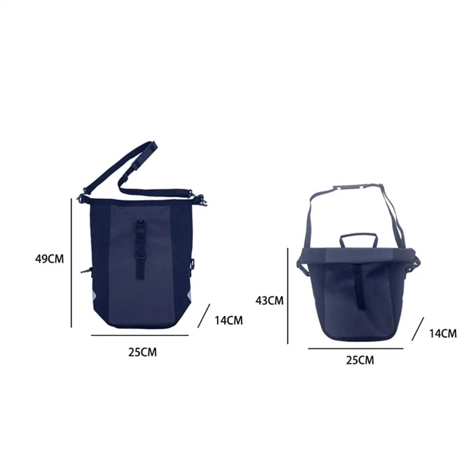 Сумка велосипедная на седло заднее сиденье 15 л