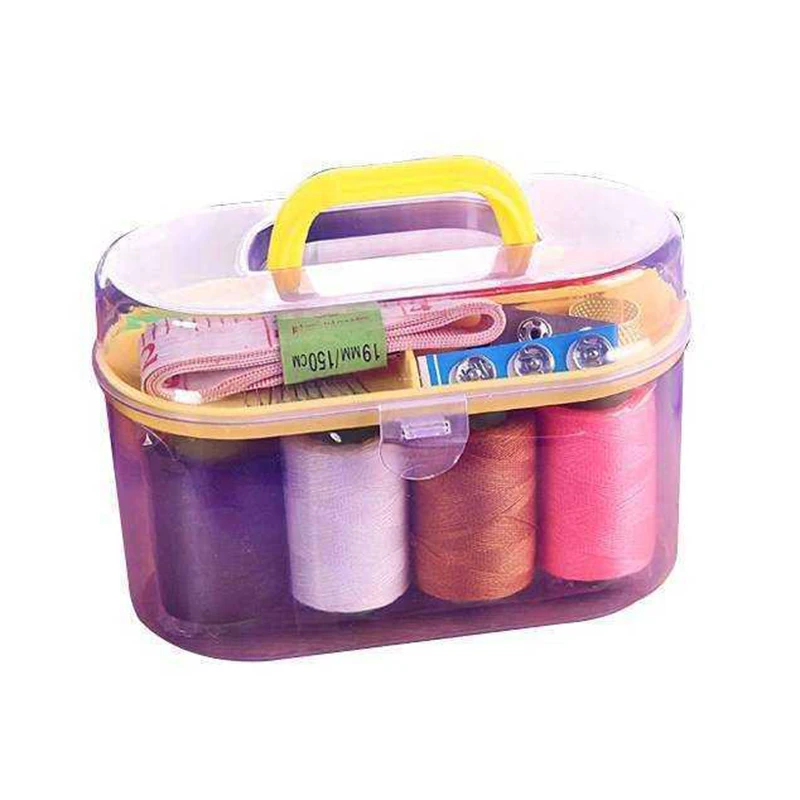 

49pcs Sewing Accessories Portable Sewing Box Kitting Needle Quilting Thread Stitching Embroidery Craft Sewing Tools Sets