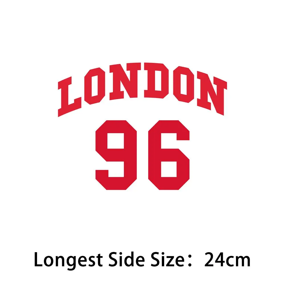 Брендовая переносная термонаклейка Los-Angeles самоклеящаяся наклейка без пятен