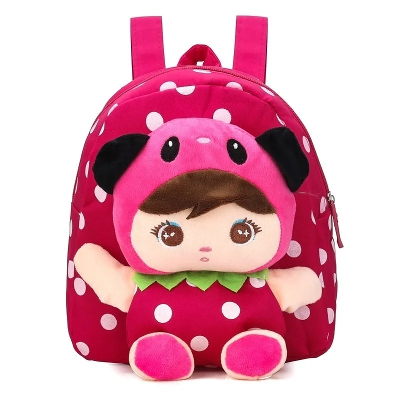 

2023 3D Cartoon Plush Children Backpacks Kindergarten Schoolbag Kids Backpack Children School Bags for Baby Girls Backpacks