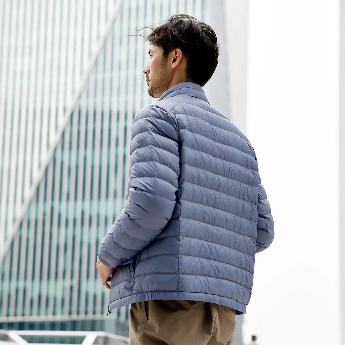 TANBOER Winter Lightweight Packable Men's Duck Down Puffer Jackets TF216201