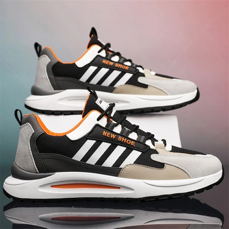 

Men's Casual Sports Shoes Breathable Net Shoes Fashion Travel Shoes Seasons Mens Running Shoes Sneakers Daddy shoes