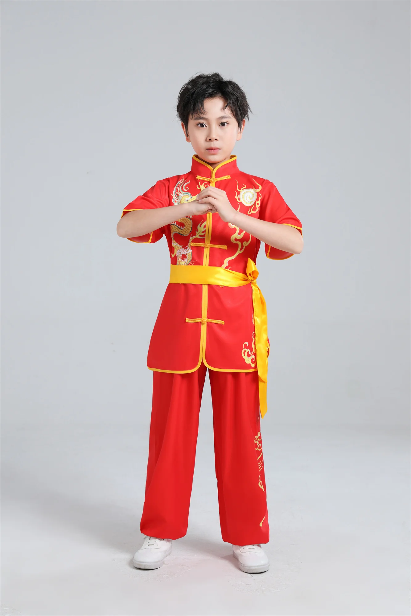 Традиционная китайская одежда унисекс униформа для кунг-фу ушу шаолинь боевые