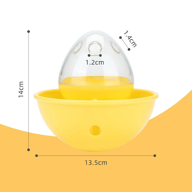 Кормушка для домашних животных Интерактивная кормушка с утечкой пищи кошек и