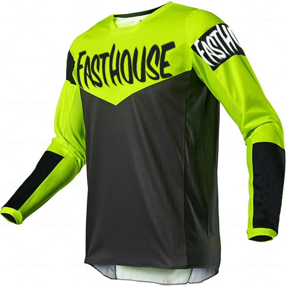 

Mtb Motocross Jersey Fasthouse Maillot DH Cycling Downhill Jersey Racing Moto Long Cycling Jersey Mountain Sweatshirt