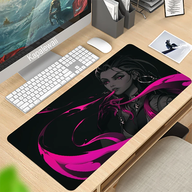 

Gaming Valorant Mouse Pad Computer Pad Gamer Desk XXl PC Cabinet Carpet Gamers Accessories Keyboard Hot Mausepad Table Mat