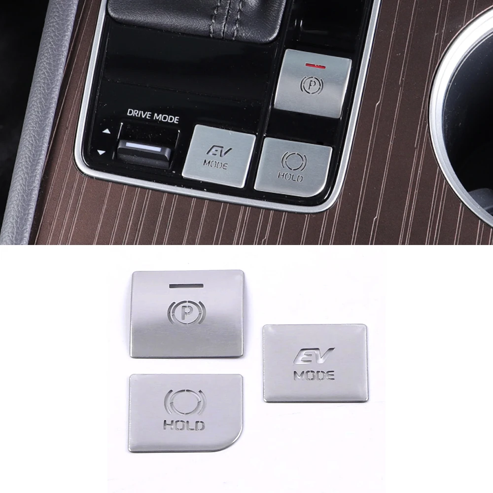 For Toyota Sienna XL40 2021 2022 Car Auto Accessories Aluminum Alloy Start Stop Engine Button Knob Cover Sticker Interior Trim