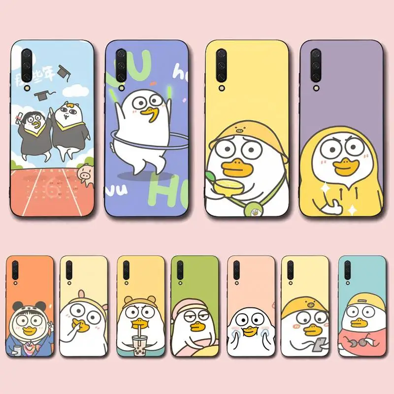 

funny duck Phone Case for Xiaomi mi 5 6 8 9 10 lite pro SE Mix 2s 3 F1 Max2 3